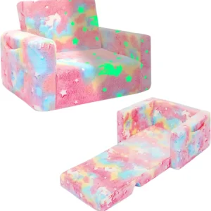 Kids Couch Fold Out Kid Sofa Chair